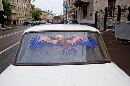 Moscow. Fly through time. Кадр 4