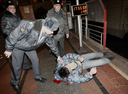 Manejnaya square. December 11 2010. Кадр 11