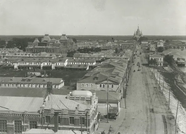 Всесоюзное торжище в Нижнем Новгороде. 1924. Кадр 5