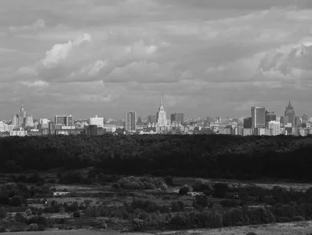 Moscow. Sight from height. Кадр 6