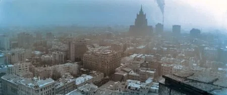 Novoarbatskaya roof. Кадр 2
