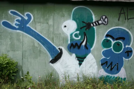 City graffiti. Кадр 4