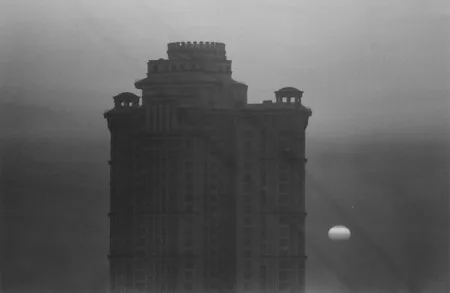 Moscow from the thirty third floor. Кадр 8