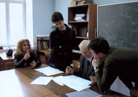 Students — persons hard of hearing in Moscow State Technical University n.a. Bauman. Кадр 1