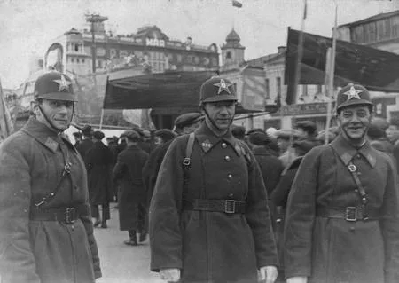 From a history of the Moscow militia. Кадр 11