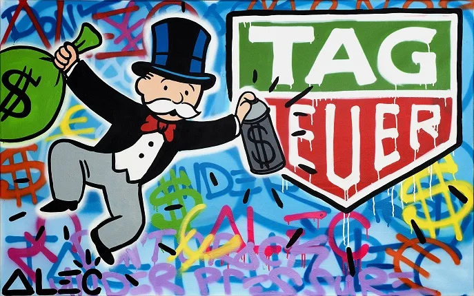 Alec Monopoly x TAG Heuer. Кадр 5
