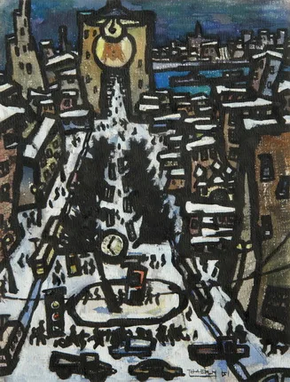 Графика 1950-х – 1960-х гг.. Кадр 6