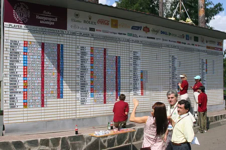Report on golf. Кадр 6