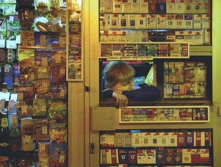 Booths and shops. Кадр 7