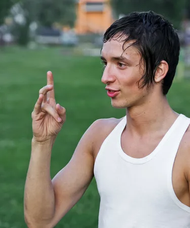 In a silence world. Кадр 11