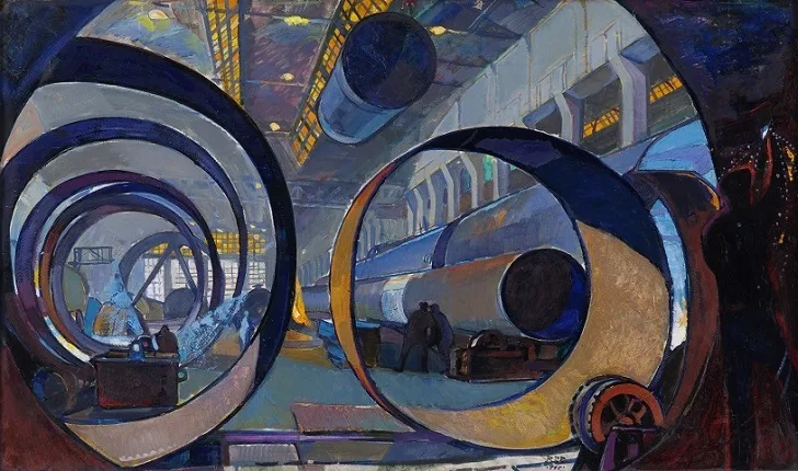 Индустриальный мир. Коллекция Челябинского трубопрокатного завода. Кадр 2