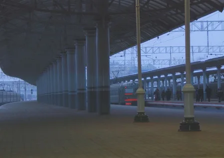A day from the life of the Kievsky railway station. Кадр 2