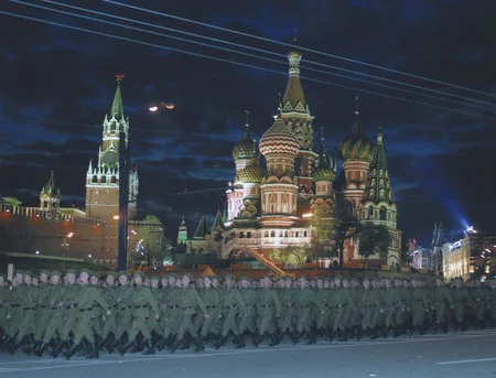Day of the Victory in Moscow. Кадр 1