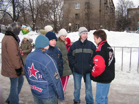 Pancake week in Koptevo. Кадр 8