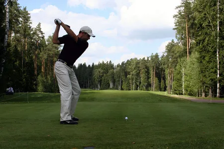 Report on golf. Кадр 4