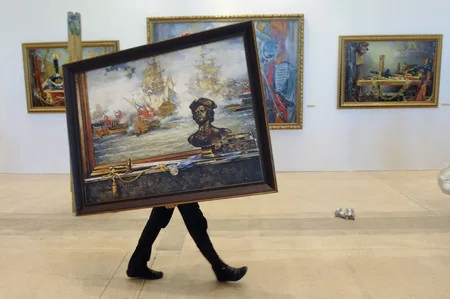 Museums and exhibitions of Moscow. Кадр 6
