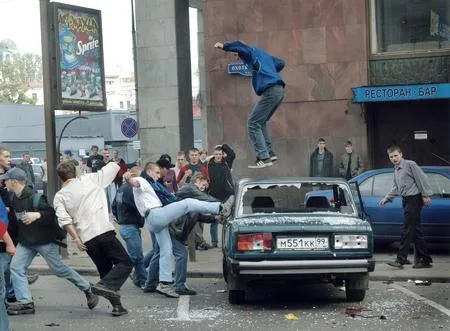 Moscow on June, 9. Кадр 10