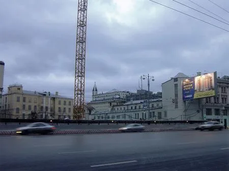 Disassembly of hotel Intourist. Кадр 1