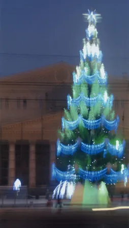 New Year Moscow. Кадр 2