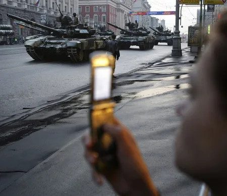Parade of the Victory Day. Кадр 3
