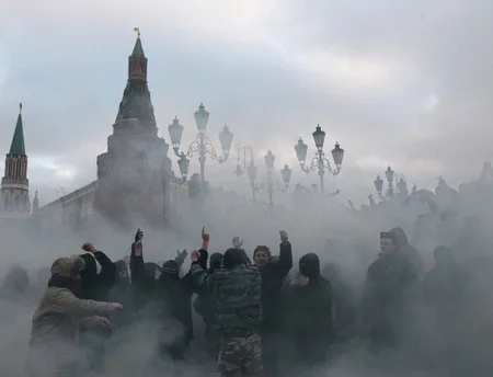 Manejnaya square. December 11 2010. Кадр 4