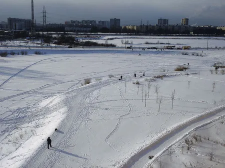 Winter. Novokosino. Кадр 1