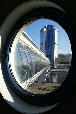 Construction of Moscow-City. Кадр 8