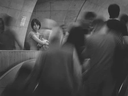 Метро. Лето 2007. Кадр 4