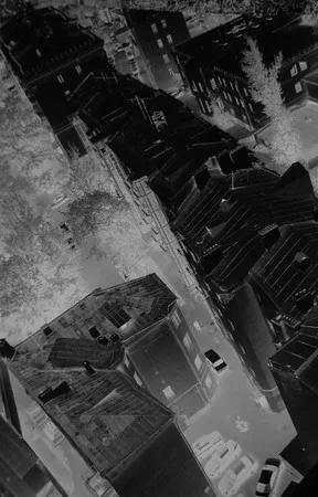 Moscow. Black-and-white series. Кадр 4