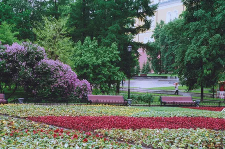 Moscow parks 2. Кадр 7