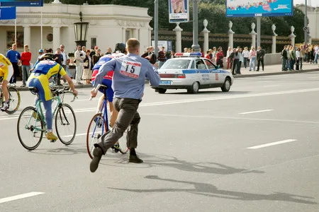 Police marathon. Кадр 6