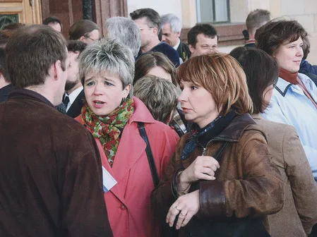 Twenty years later. Graduates meeting MekhMat Moscow State University. Кадр 4