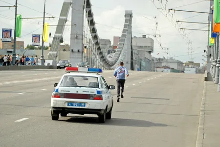 Police marathon. Кадр 5