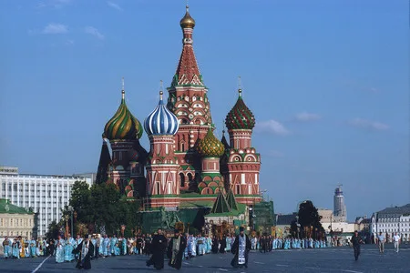 Тихвинская Икона в Москве. Кадр 10