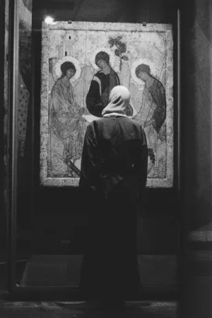 In the State Tretyakov Gallery. Кадр 5