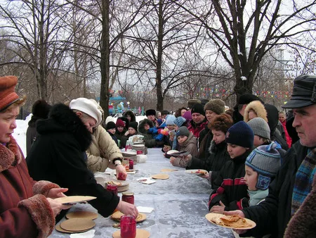 Pancake week in Koptevo. Кадр 9