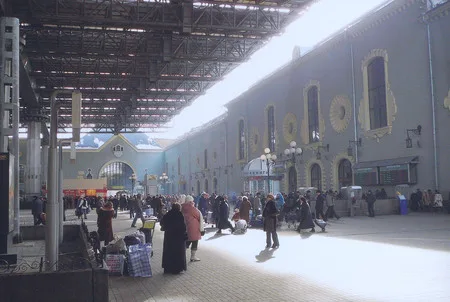 Moscow railway. Кадр 3