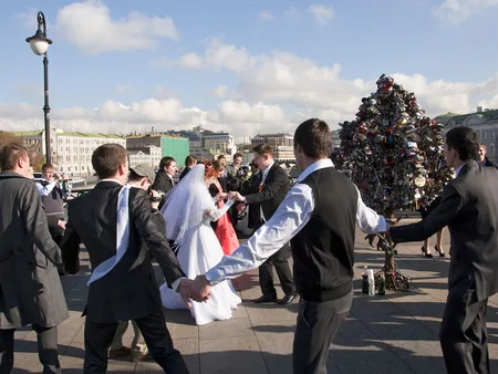 Wedding bridge. Кадр 10