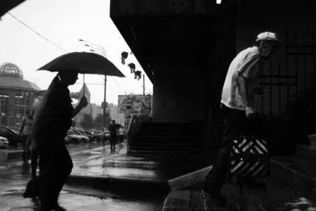 Rain. Kurskaya station. Кадр 5