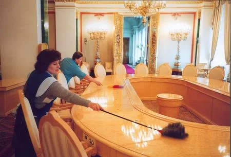 The Kremlin. Sanitary day. Кадр 2