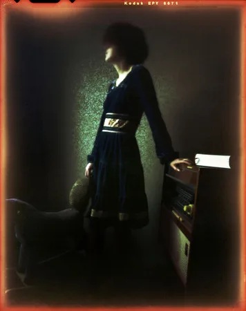 Blue dress. Кадр 2