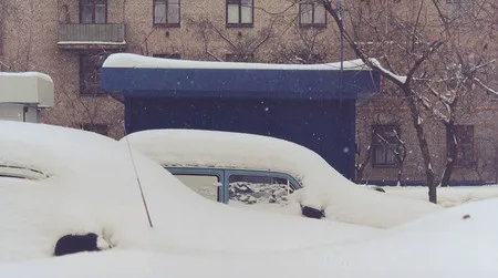 The Moscow snowdrops. Кадр 8