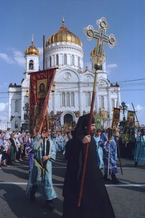 Тихвинская Икона в Москве. Кадр 12