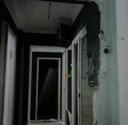 Demolition of five-stored buildings. Кадр 2