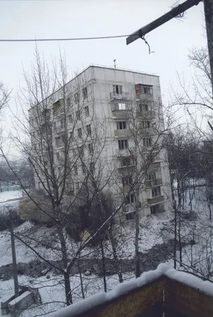 Destruction of the house on Nizhegorodskaya street. Кадр 2