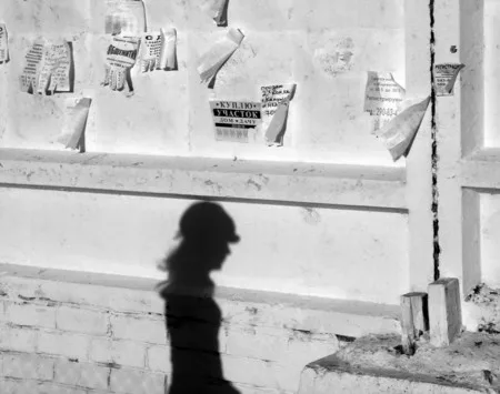 Playing with a shadow. Кадр 4