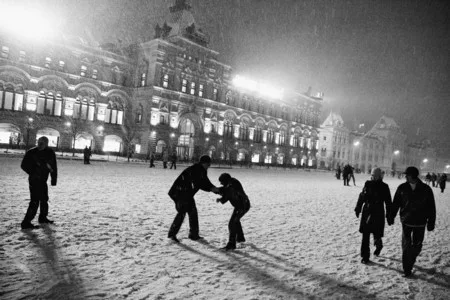 Moscow. First snow. Кадр 4