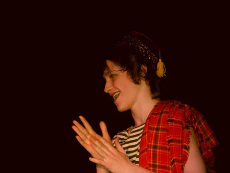 We are from Khoroshovo. Scenes from performances of theatre studio that works. Кадр 7