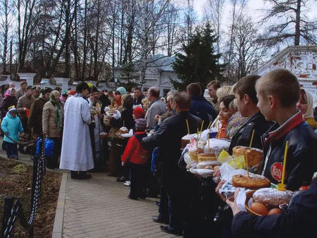 Easter. Preobrazhenskaya church. Кадр 2