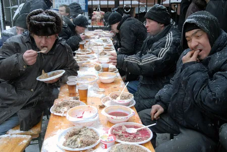 Новый год для бездомных. Кадр 5
